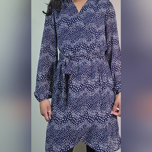 ONLY Floral Long Sleeve Fitted Dress - Picture 2 of 11